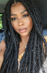 Faux Locs Appointment + Hair
